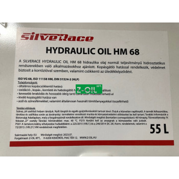 SILVERACE HYDRAULIC OIL HM 68 55L