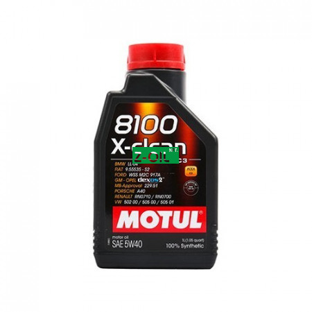 MOTUL 8100 X-CLEAN C3 5W40 1L